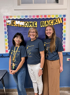 Jennifer Yom, Kathy Thomas, and Ella Kis